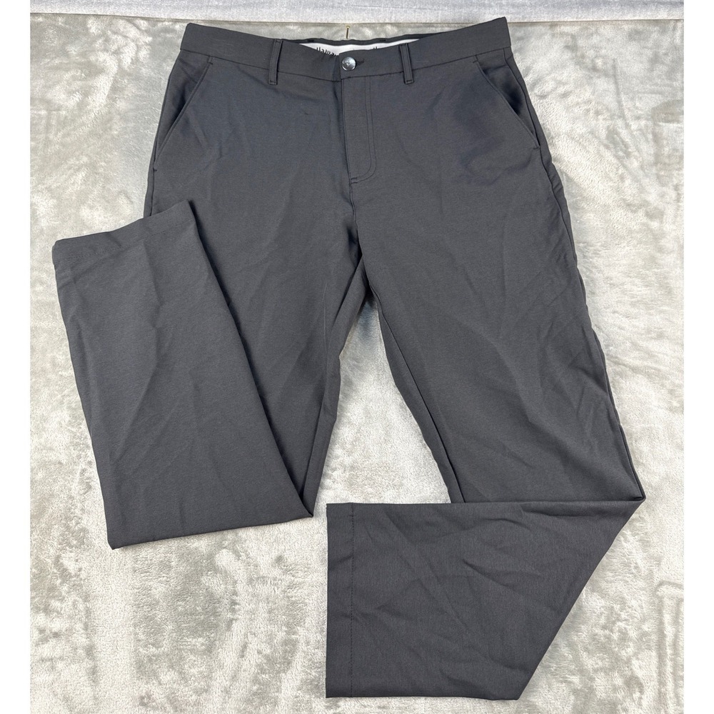 Callaway Golf Pants Mens 34x30 Performance 4-Way Stretch Gray Opti-Dri NEW